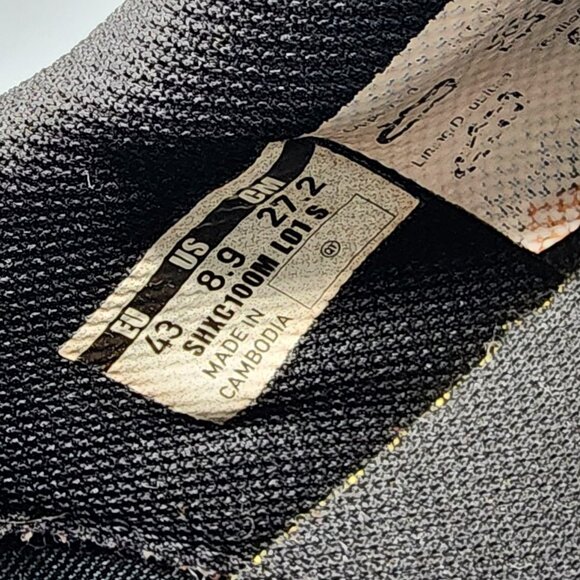 Shimano XC1 SH-XC100 Men’s US 8.9 EU43 MTB Cycling Shoes SPD Cleats Black - Picture 3 of 8